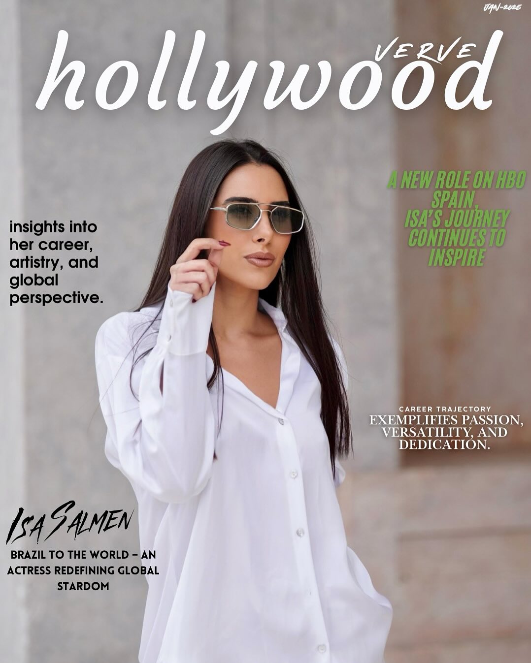 Isa Salmen Facebook ad: Beautiful article and interview I gave to Hollywood…