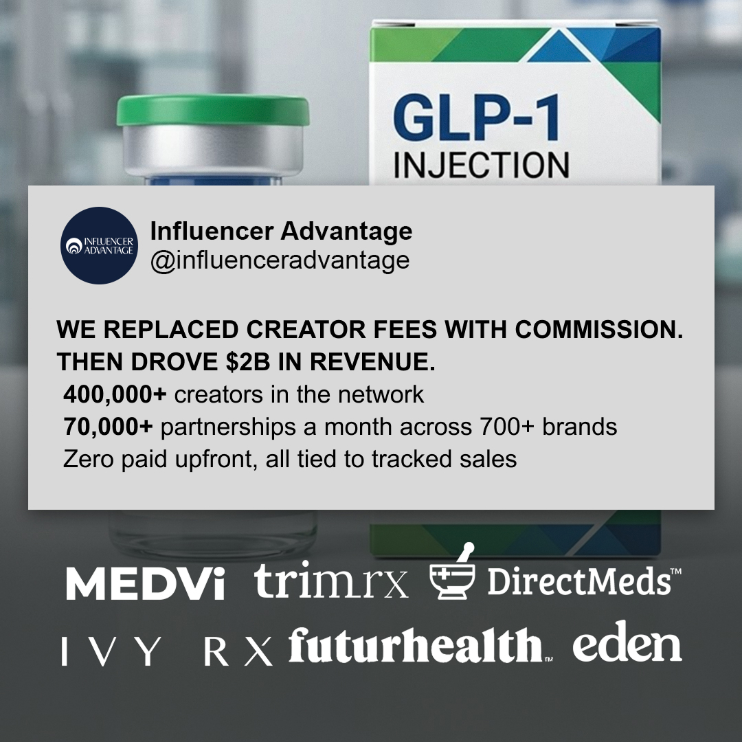 Influencer Advantage Facebook ad