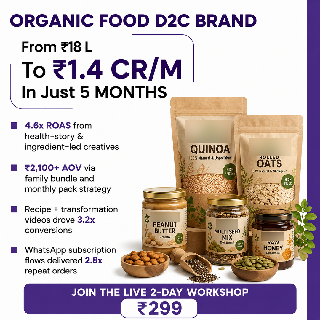Zero to 100 Crores with Shripal Gandhi Facebook ad