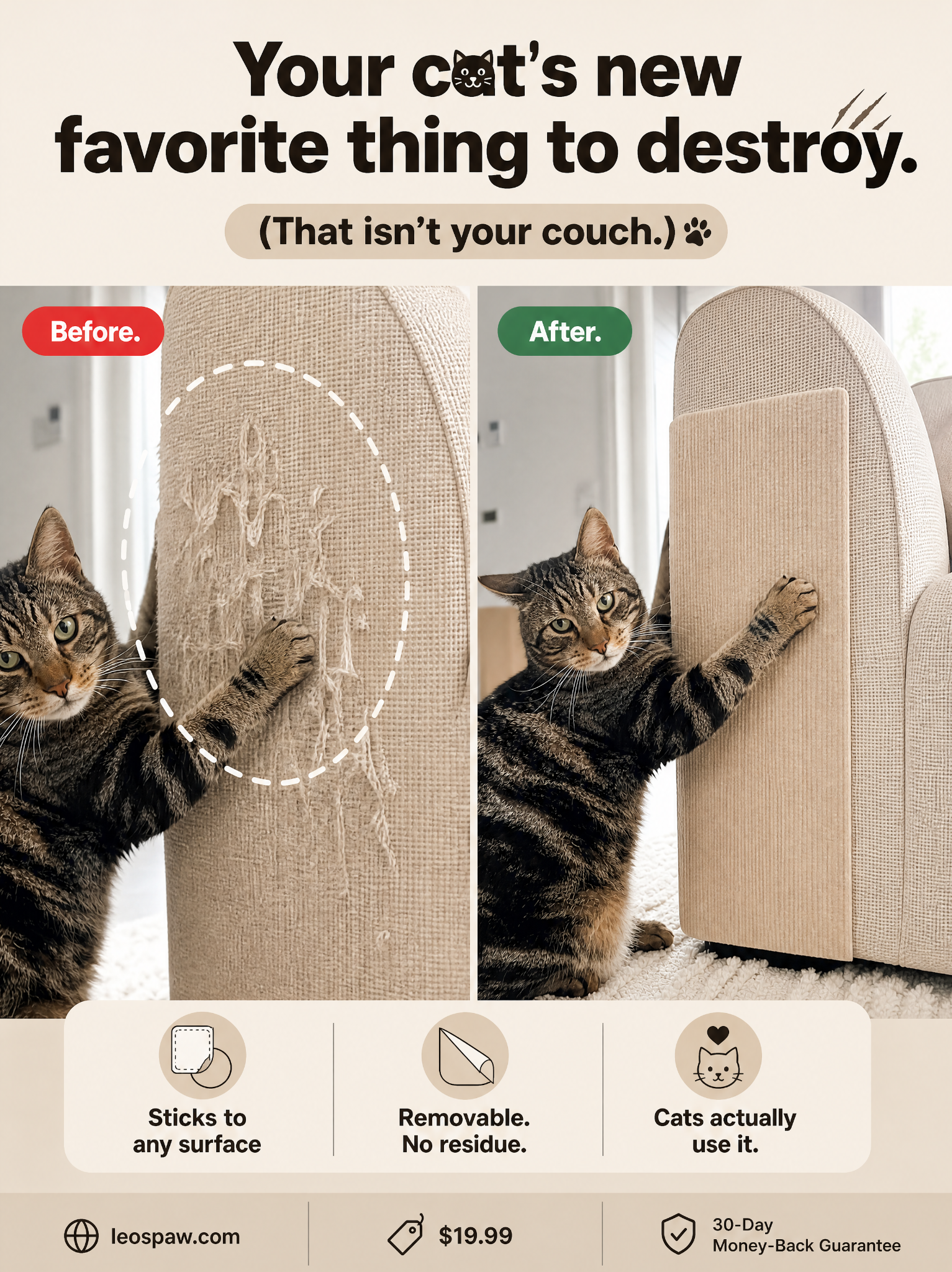 Leo's Paw Facebook ad