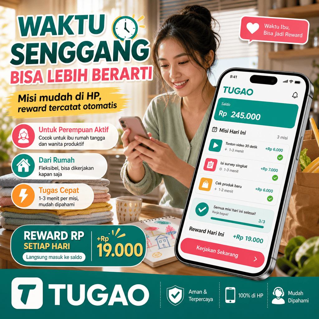 TugaoApp Facebook ad: Mulai dari HP sekarang