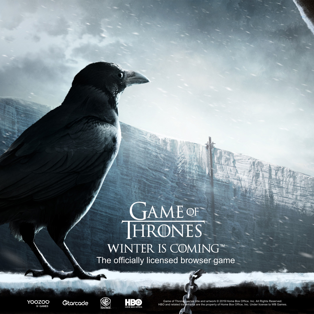 Game of Thrones Winter is Coming Facebook ad