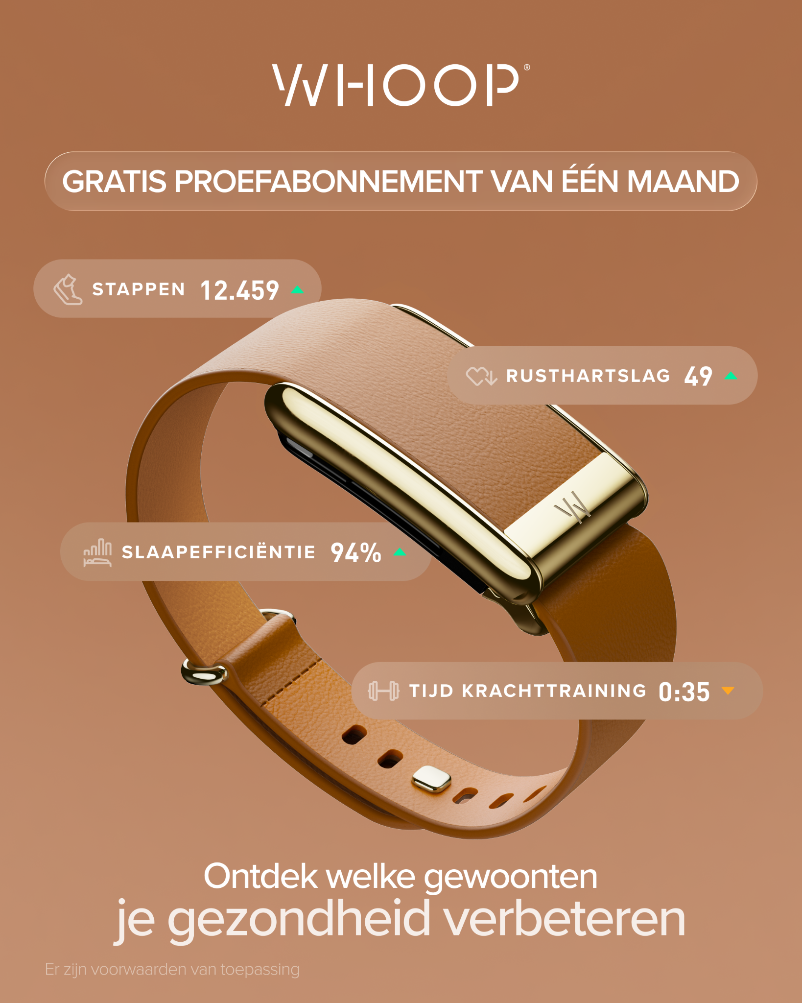 WHOOP Facebook ad