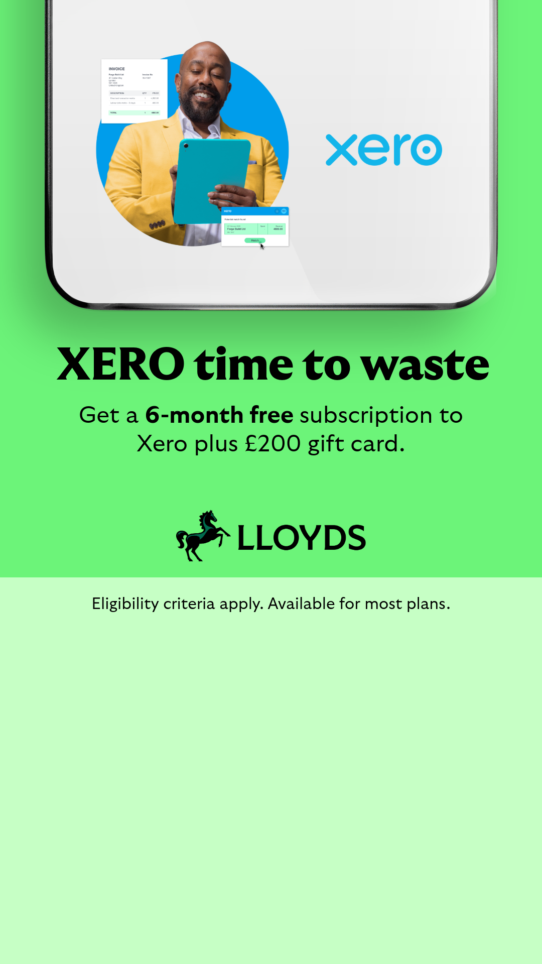 Lloyds Bank Business Facebook ad from Jul 21, 2026