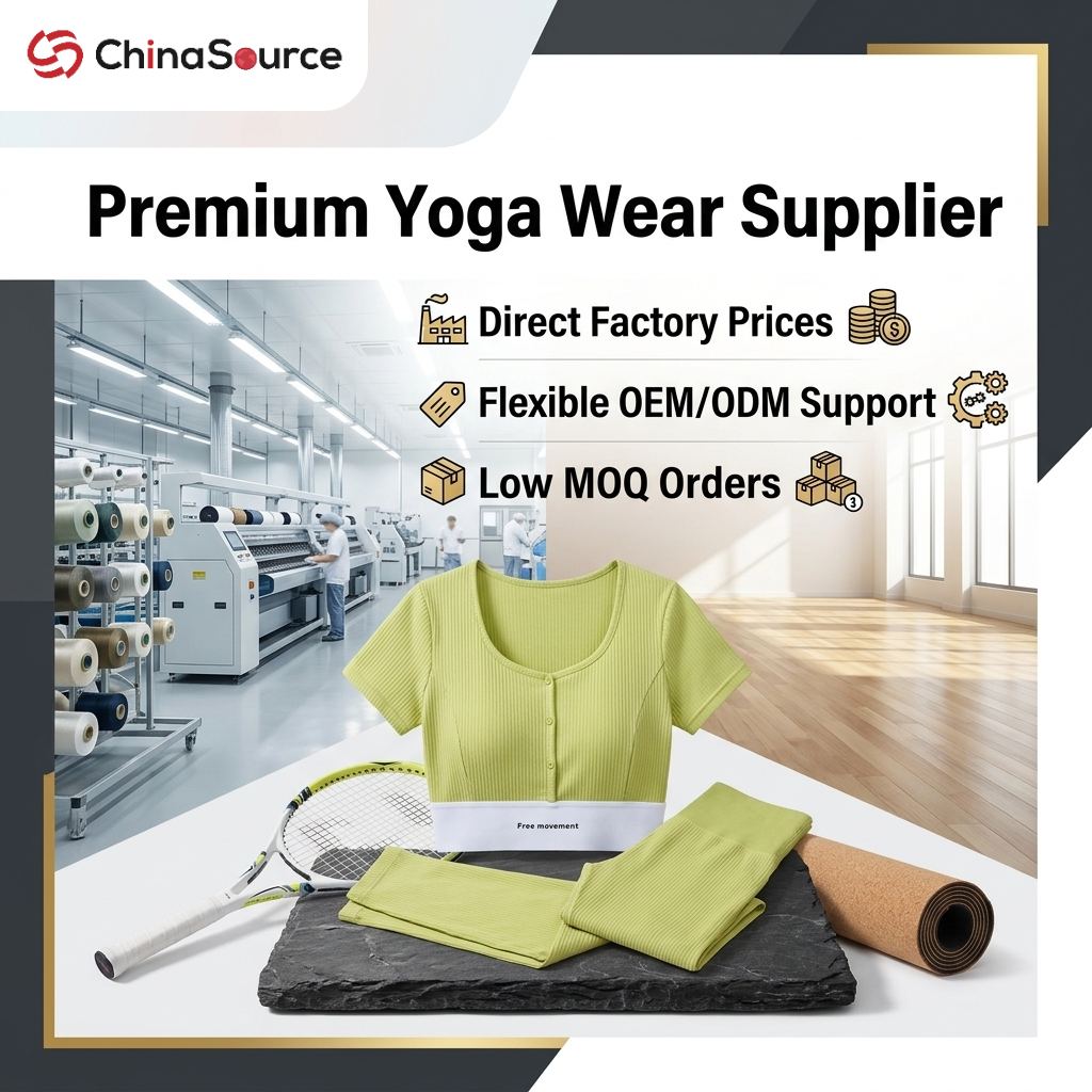 EaseSourcer-CN Facebook ad: Looking for reliable yoga wear suppliers for bulk…