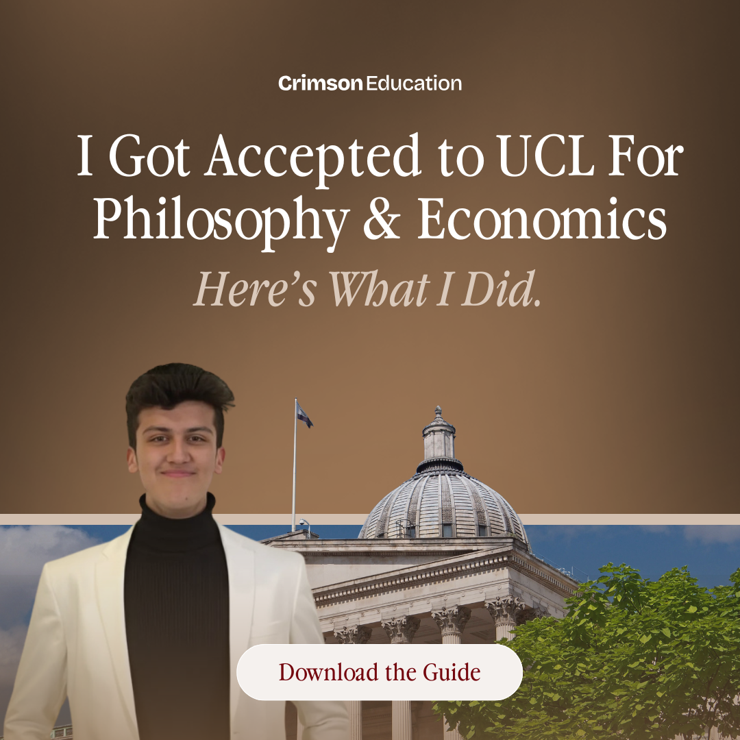Crimson Education Facebook ad