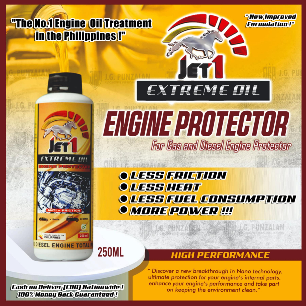 Jet1extremeoilengineprotector Facebook ad: The Engine Oil Additives in the Philippines today!Try…