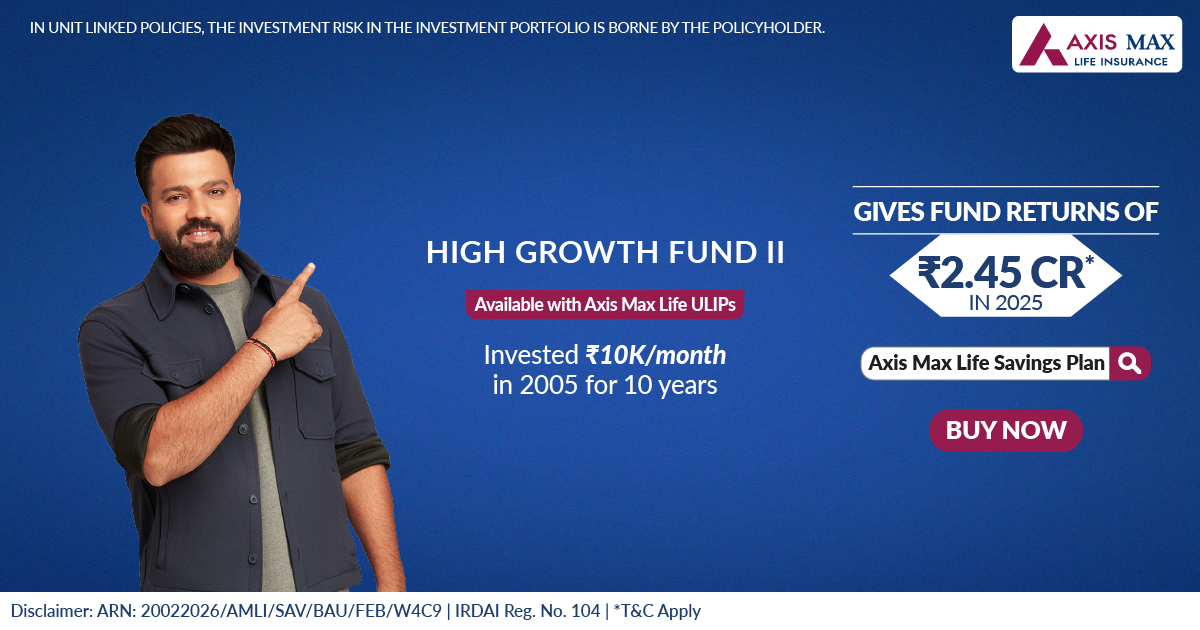 Axis Max Life Insurance Facebook ad