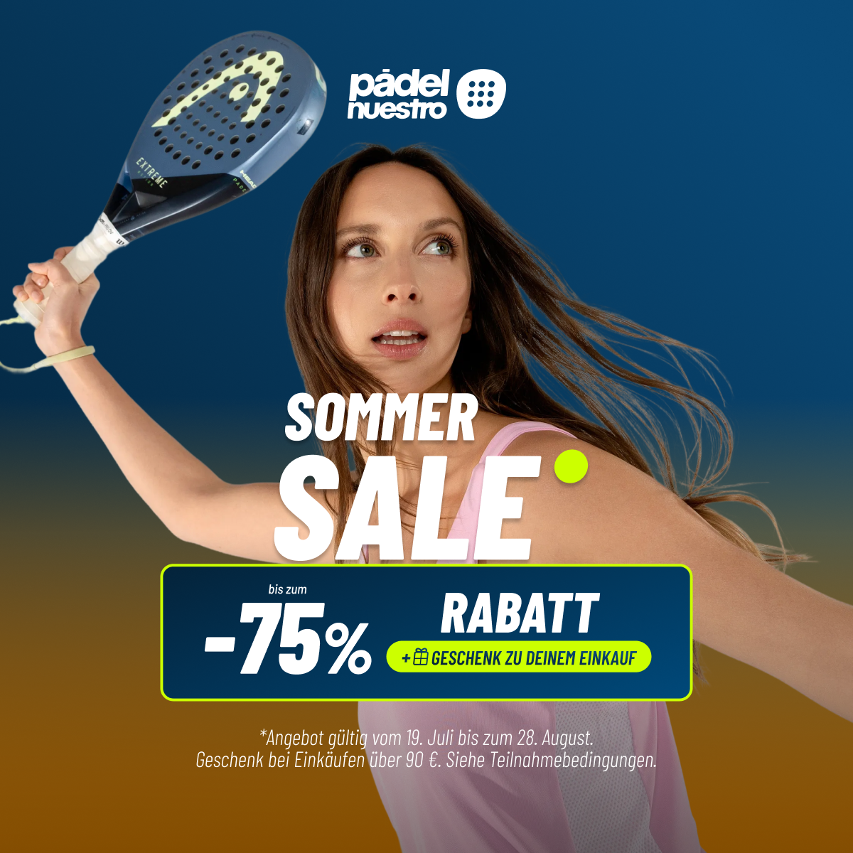 Padel Nuestro España Facebook ad