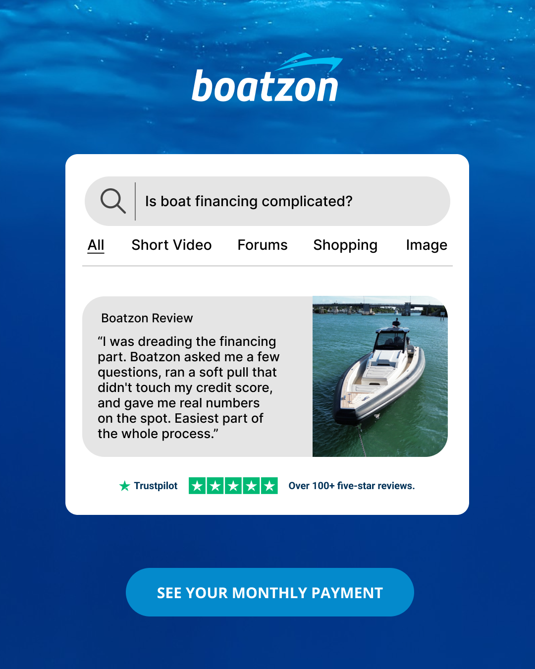 Boatzon Facebook ad