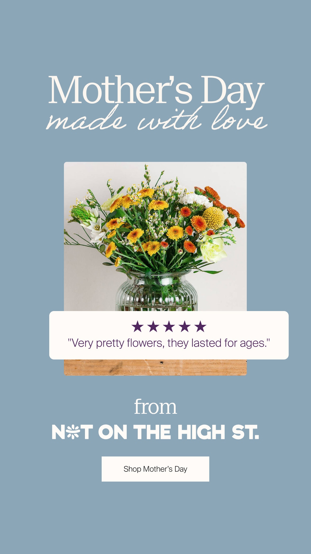 notonthehighstreet Facebook ad