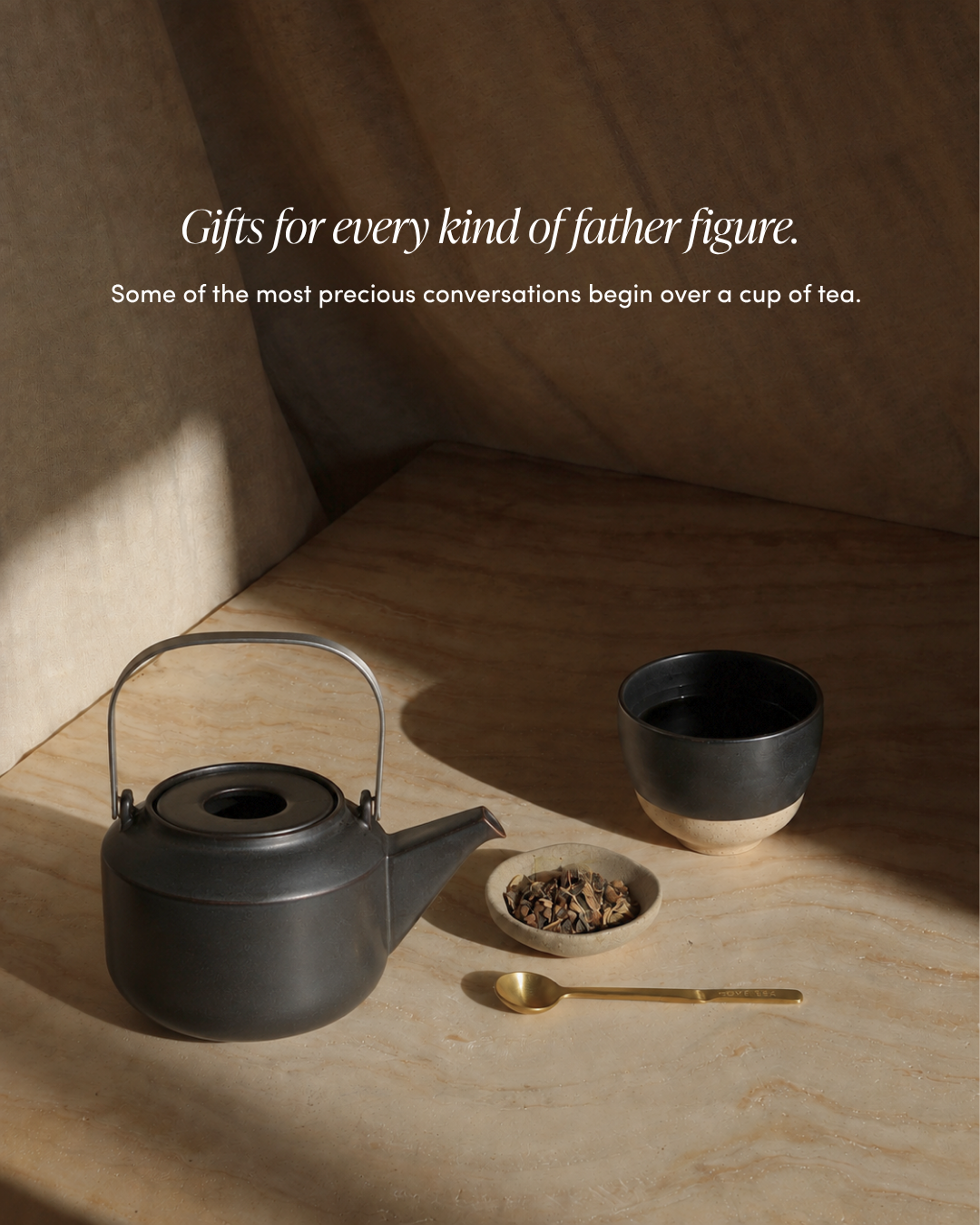 Love Tea Facebook ad: Gifts for every kind of father figure