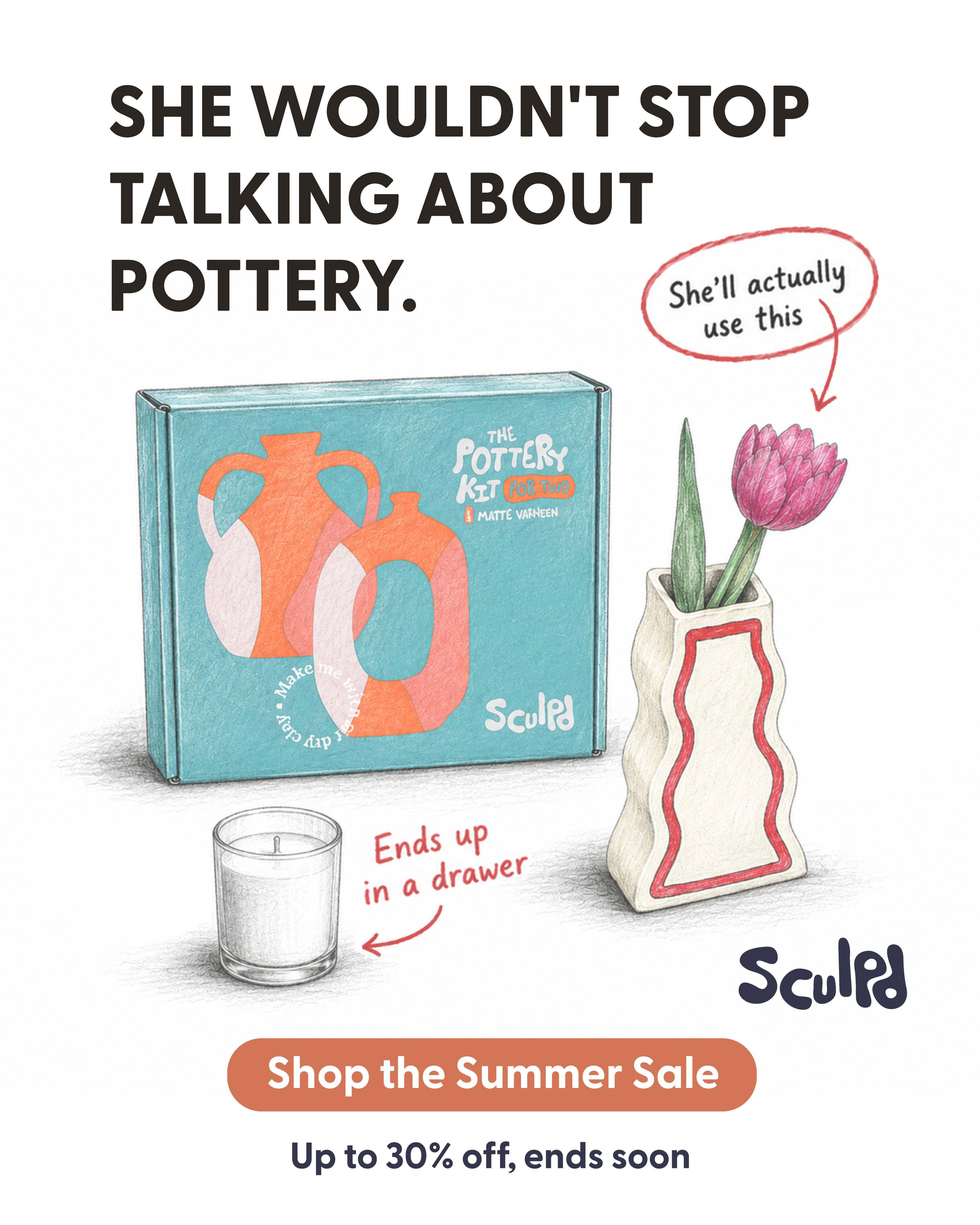 Sculpd Facebook ad
