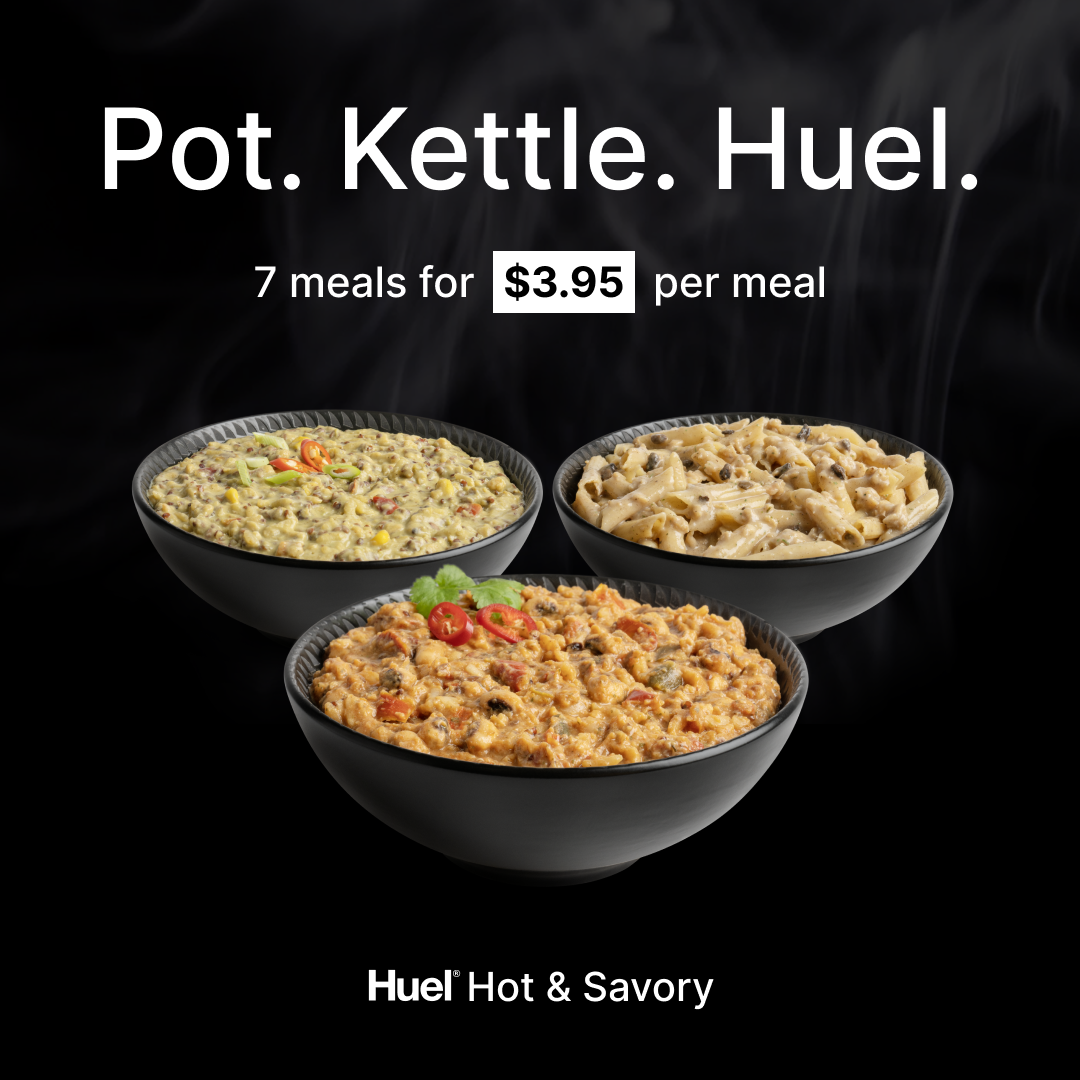 Huel Facebook ad