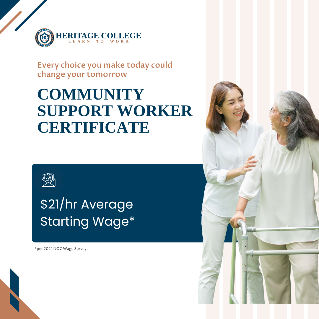 Heritage College Facebook ad
