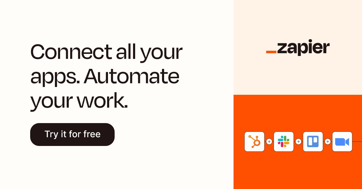 Zapier Facebook ad