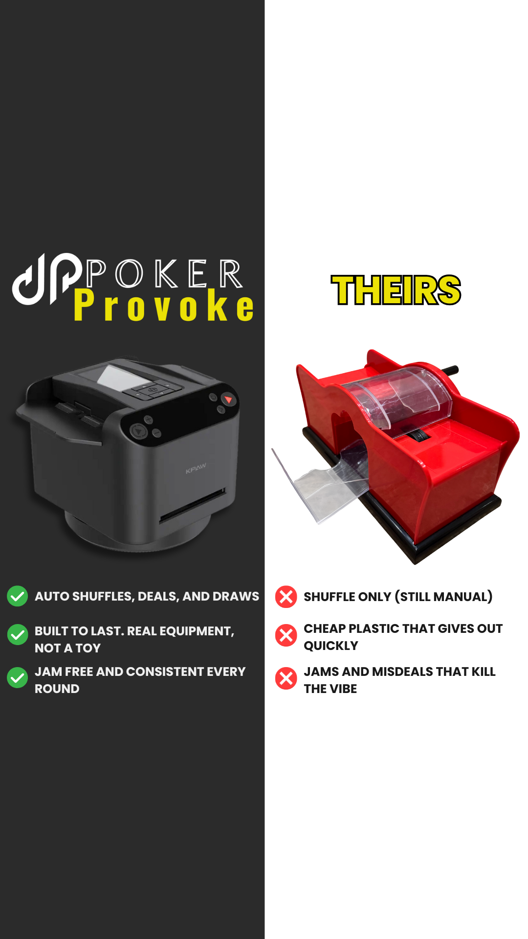Poker Provoke Facebook ad