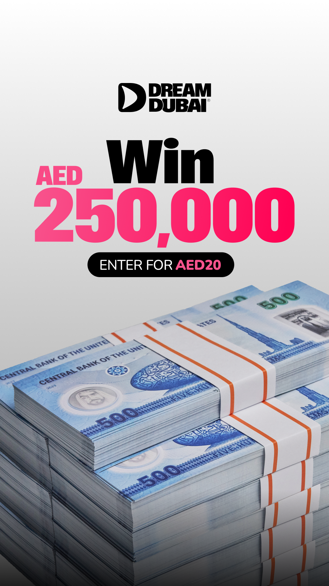Dream Dubai Facebook ad from Oct 24, 2025