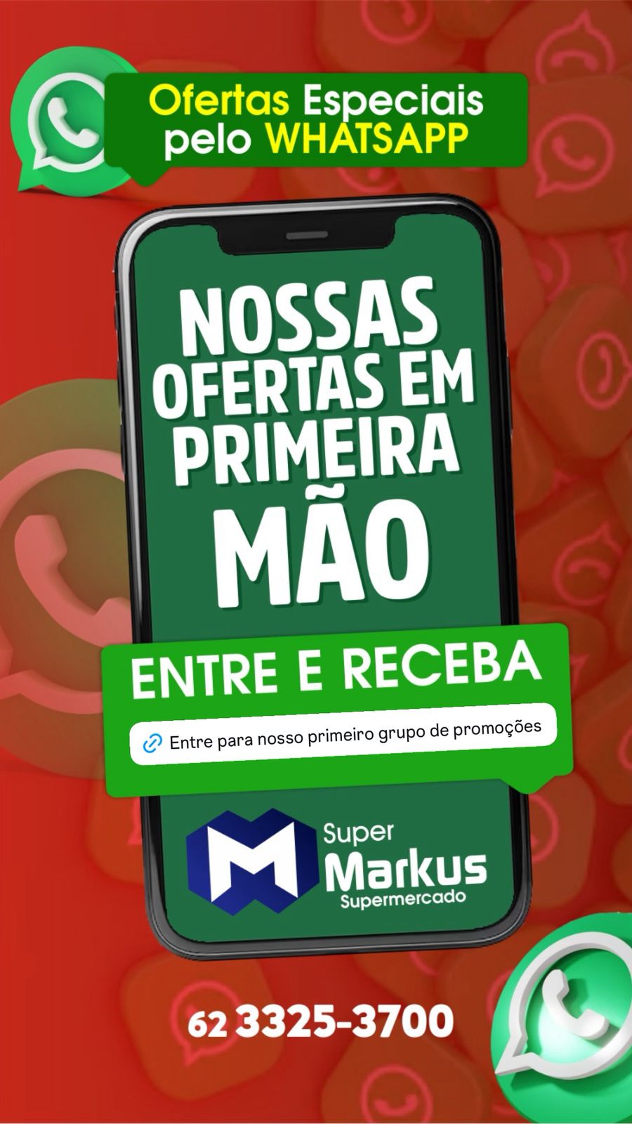Smart Super Markus Facebook ad: ENTRAR NO GRUPO