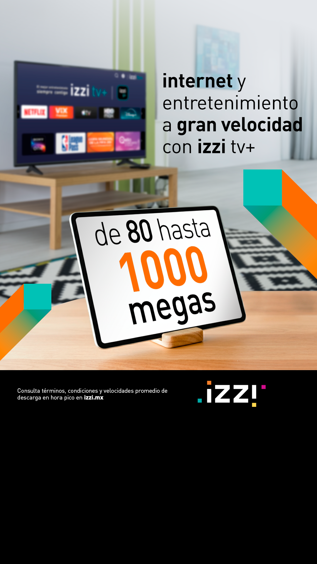 izzi telecom Facebook ad