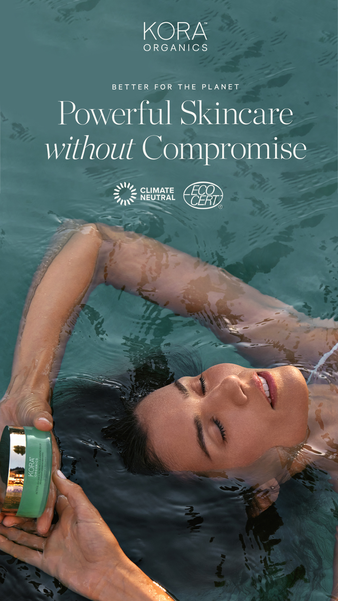 KORA Organics Facebook ad