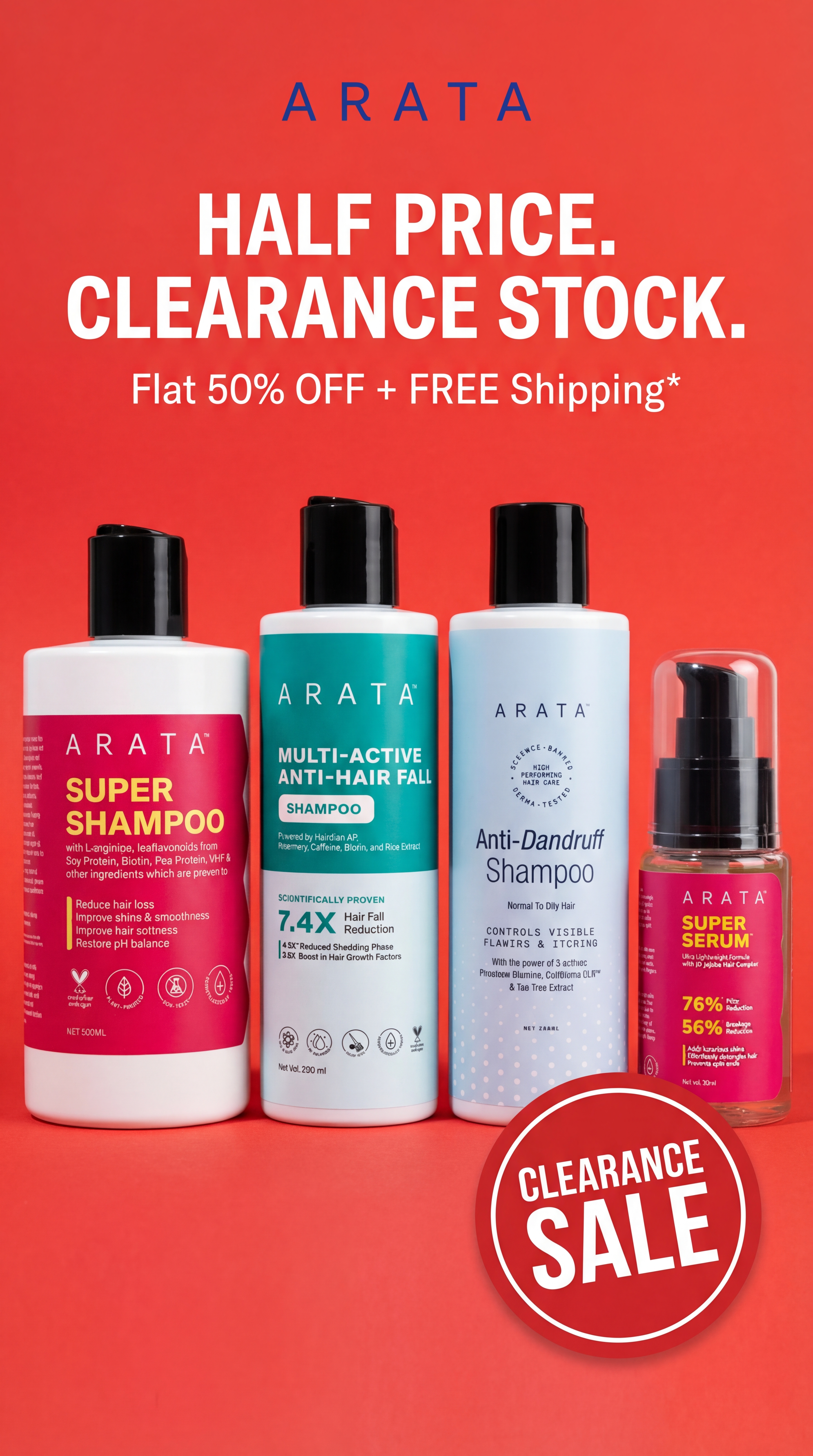 Arata Facebook ad