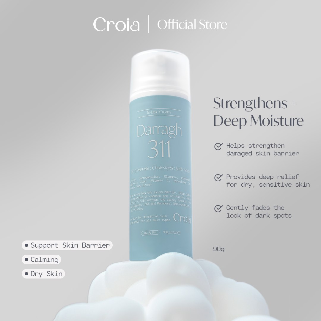 Croia Facebook ad: Your skin barrier deserves more than just moisture