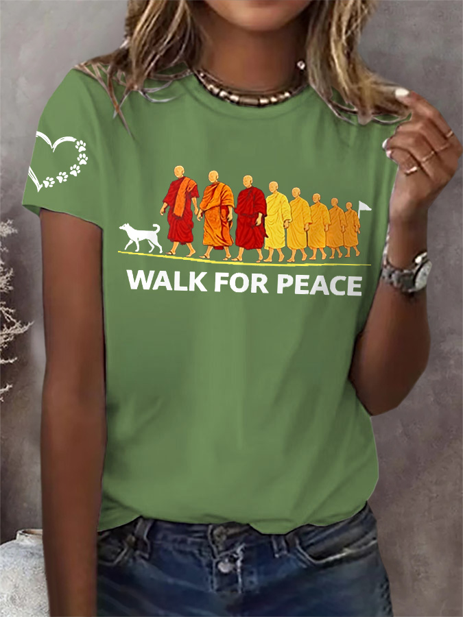 Galathreads Facebook ad: Walk For Peace