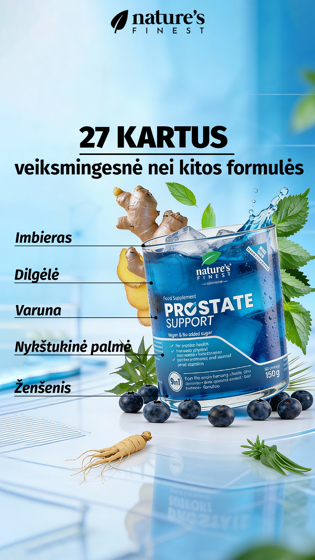 Nature's Finest Lithuania Facebook ad