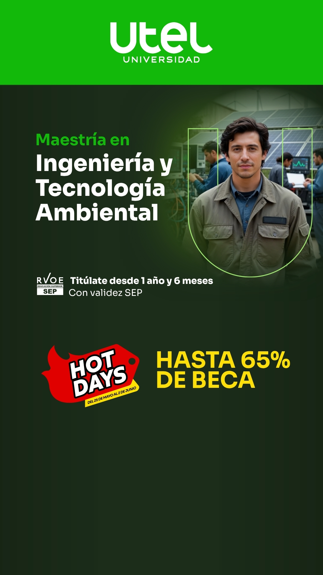 Utel Universidad Facebook ad
