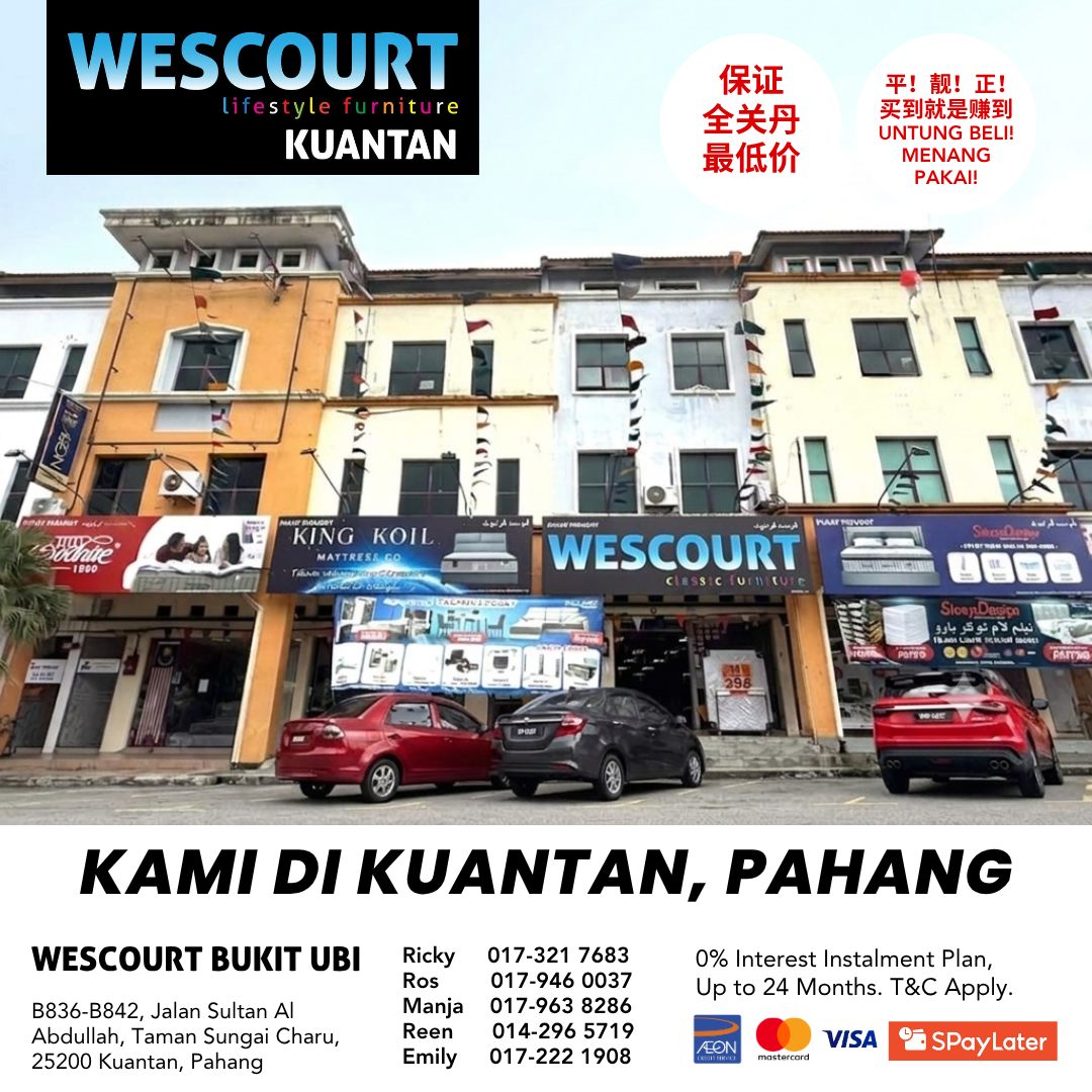 Wescourt Furniture Kuantan Facebook ad