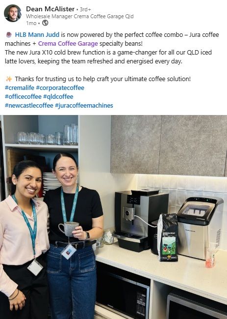 Crema Coffee Garage Facebook ad