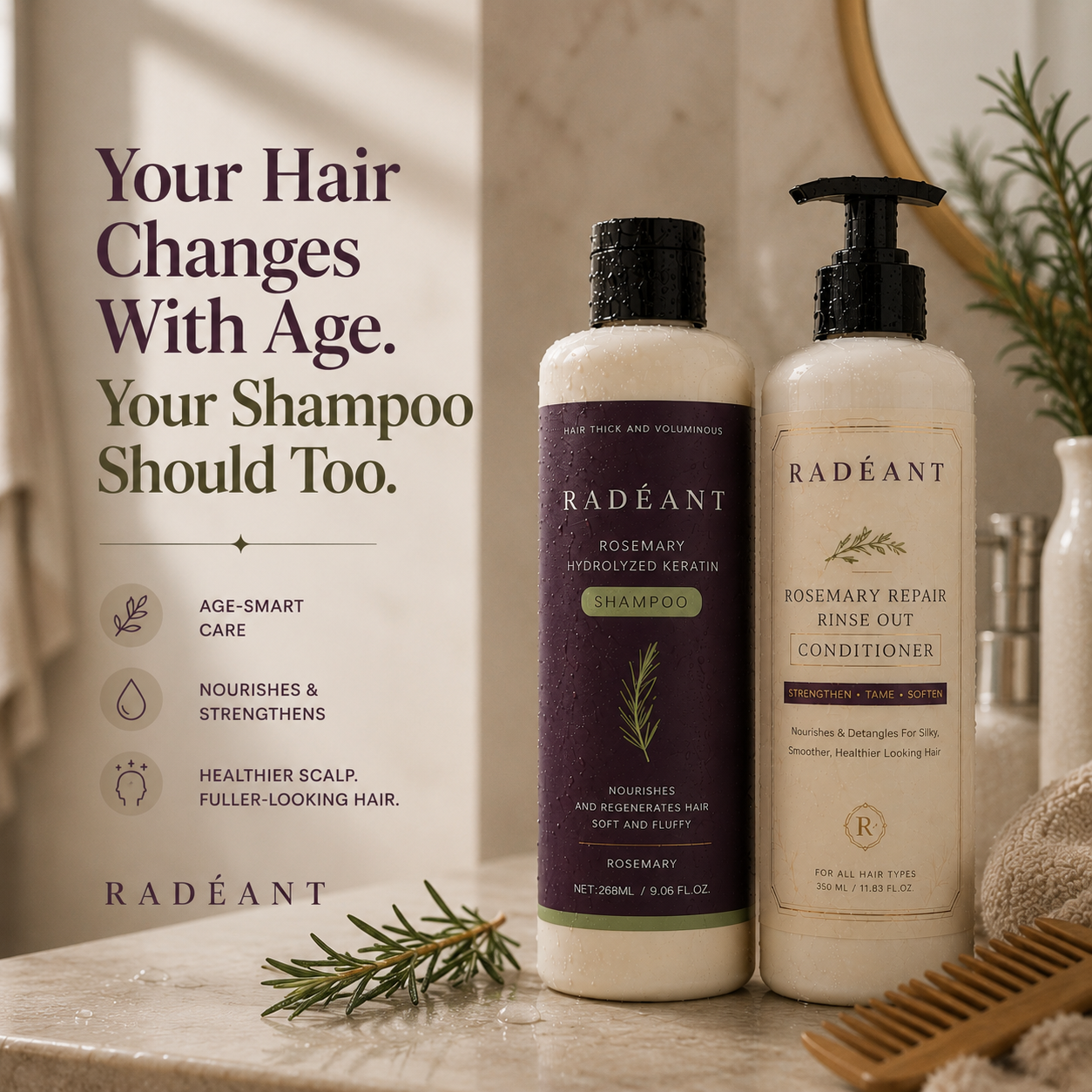 Radeant Root Facebook ad