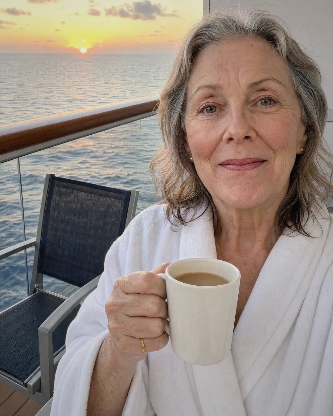 Émilie Cariou Facebook ad: Trois amies, un voyage, une photo