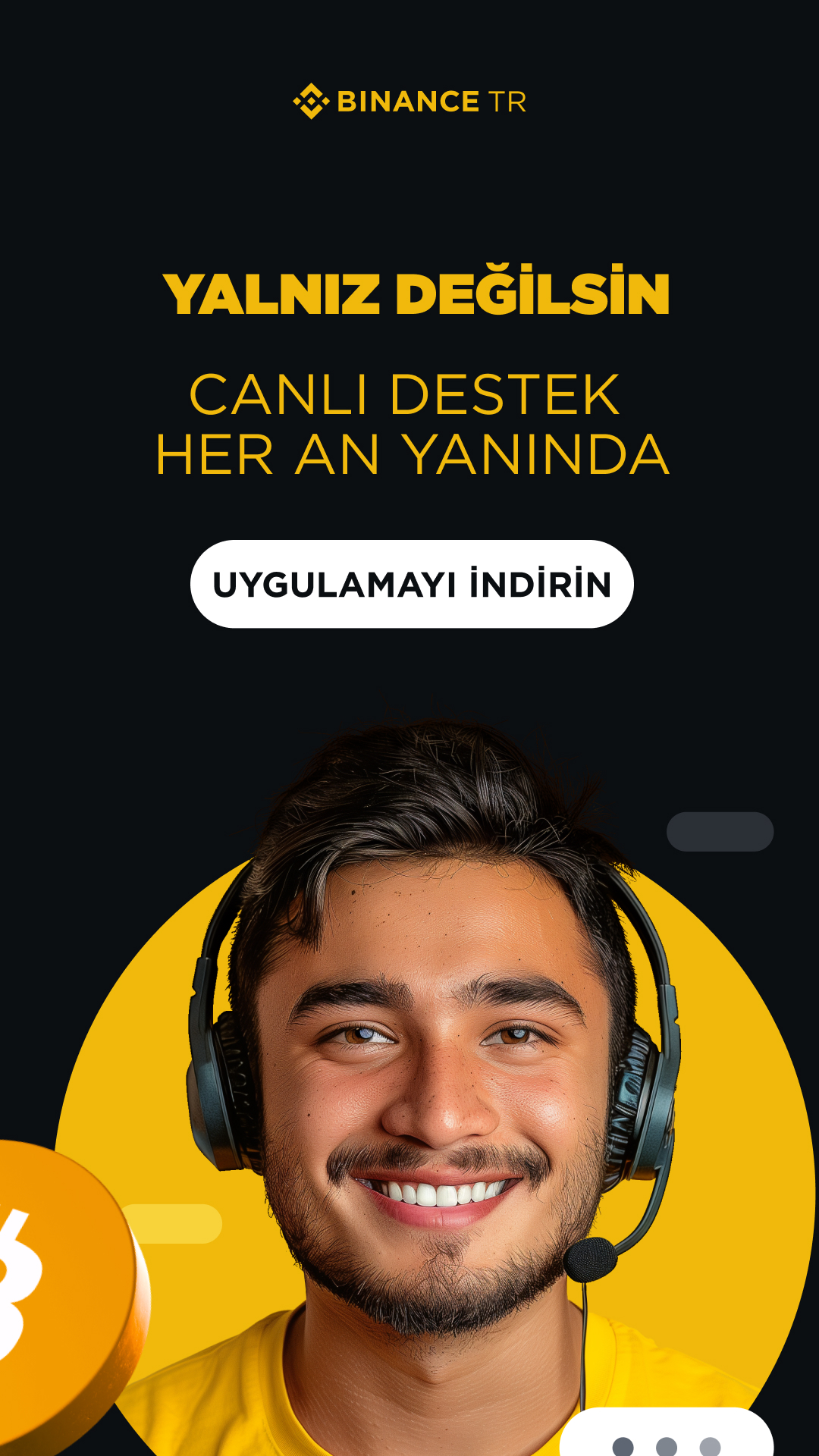 Binance TR Facebook ad