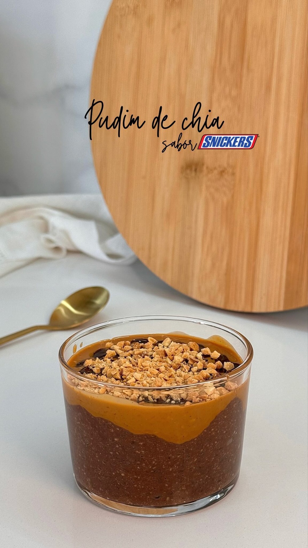 Diana Amara Carneiro, Nutricionista Facebook ad: Pudim de chia saudável sabor snickers | Guarda…