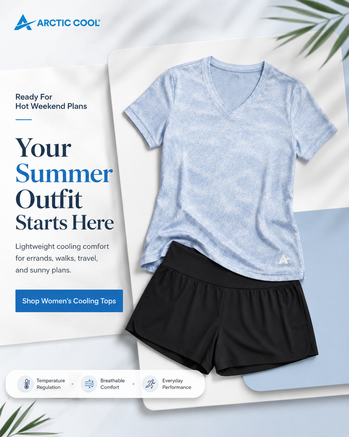 Arctic Cool Facebook ad