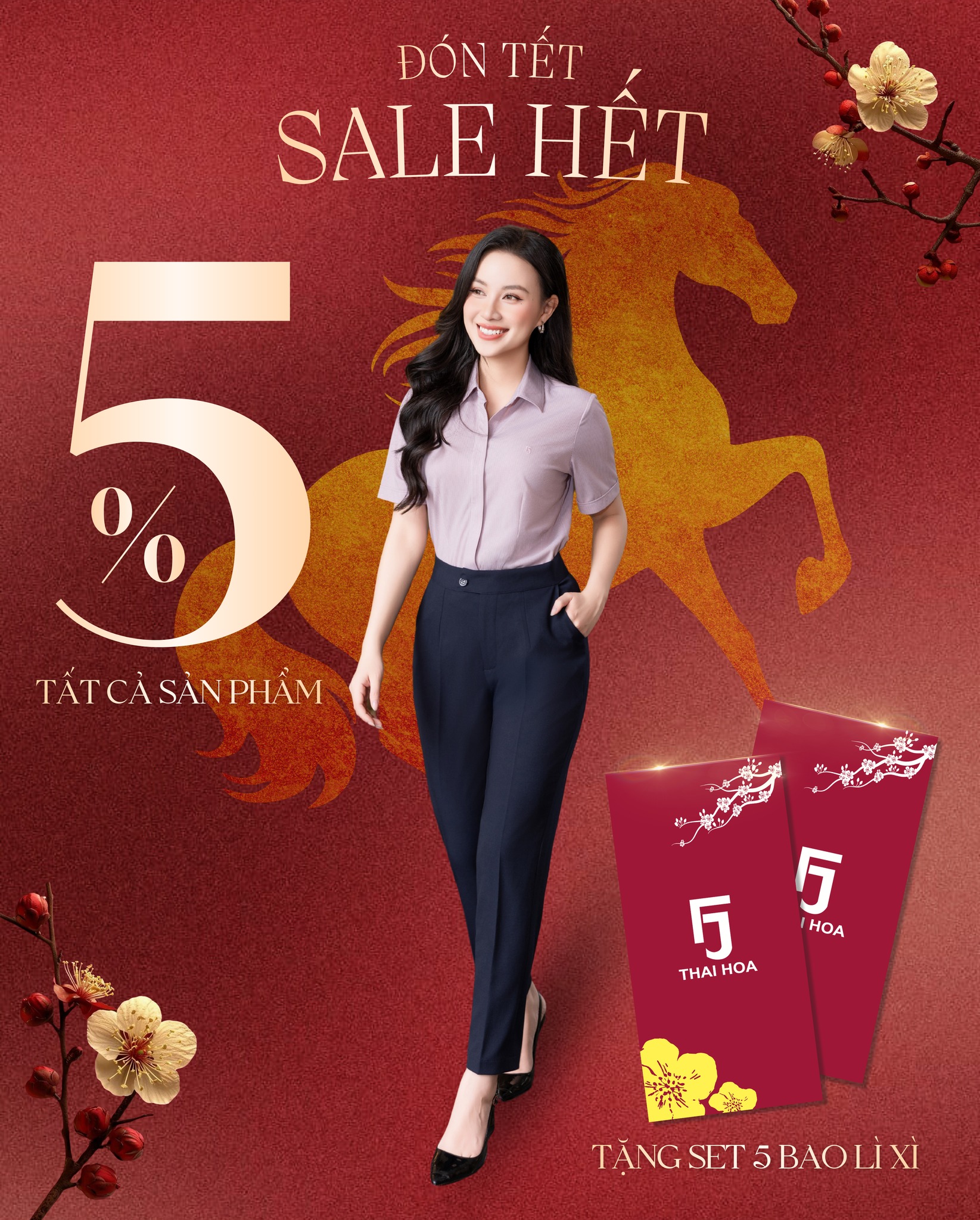 Thái Hòa Facebook ad: ĐÓN TẾT SALE HẾT!