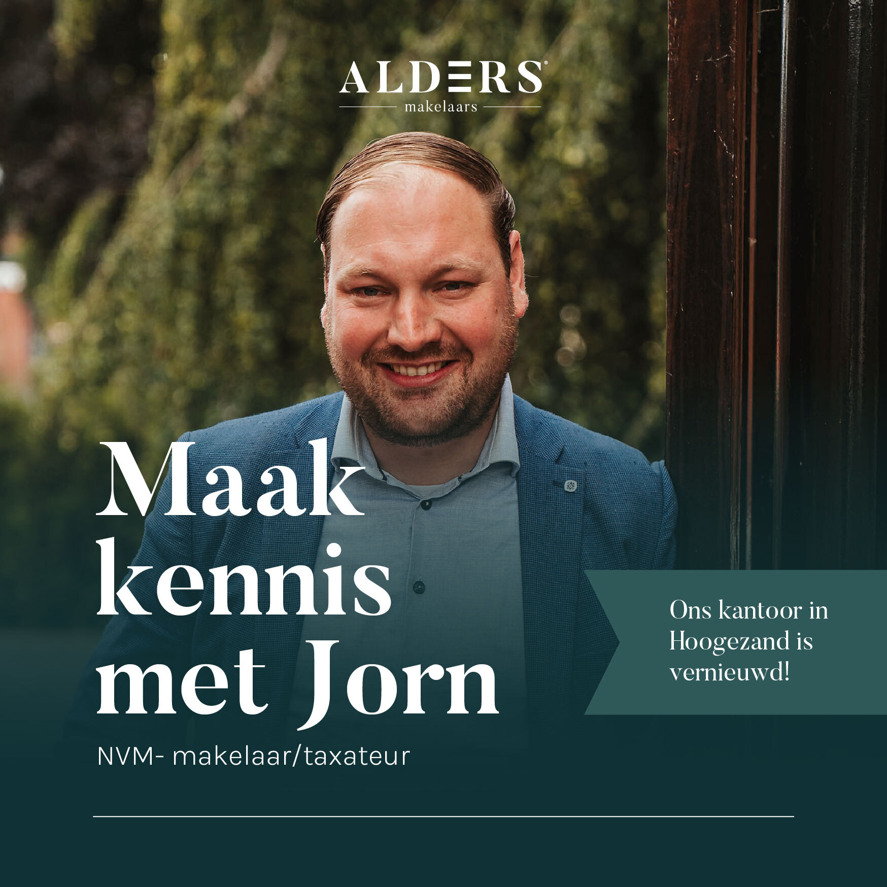 Alders Makelaars Facebook ad: Koffie?