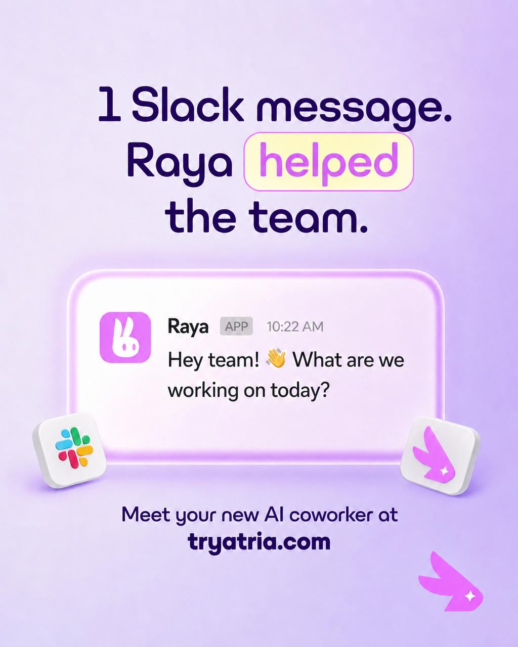 Atria AI Facebook ad