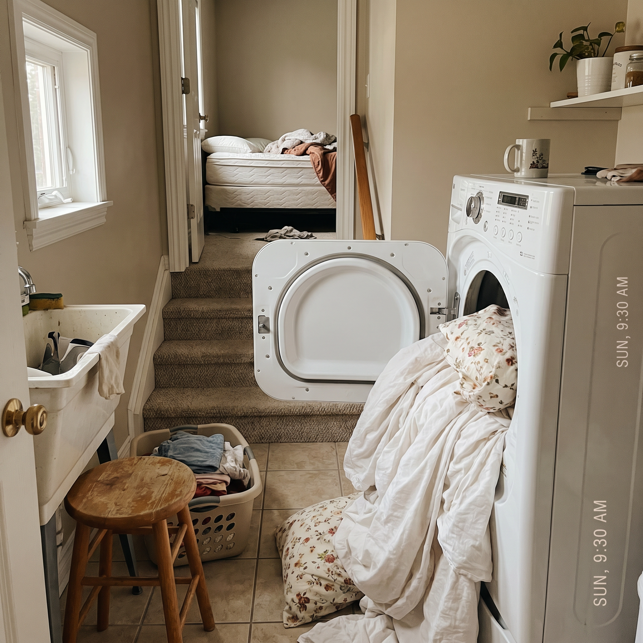 Amanda Harris Facebook ad: Read if fresh sheets make you feel safe