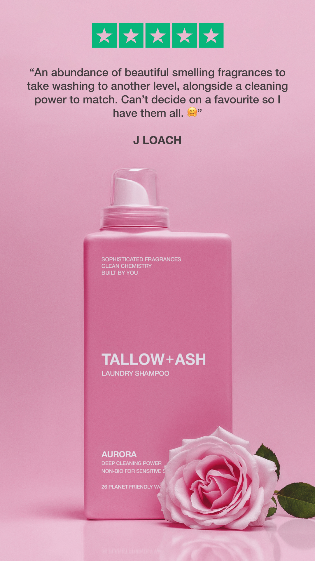 Tallow + Ash Facebook ad