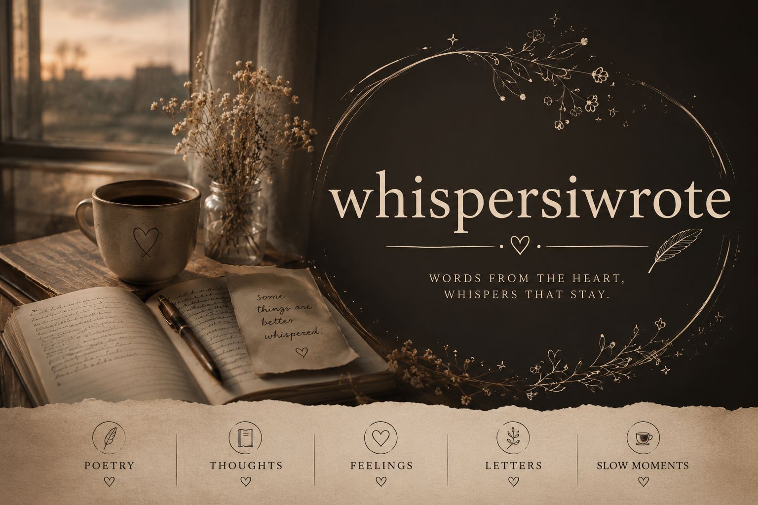whispersiwrote Facebook ad: Writer