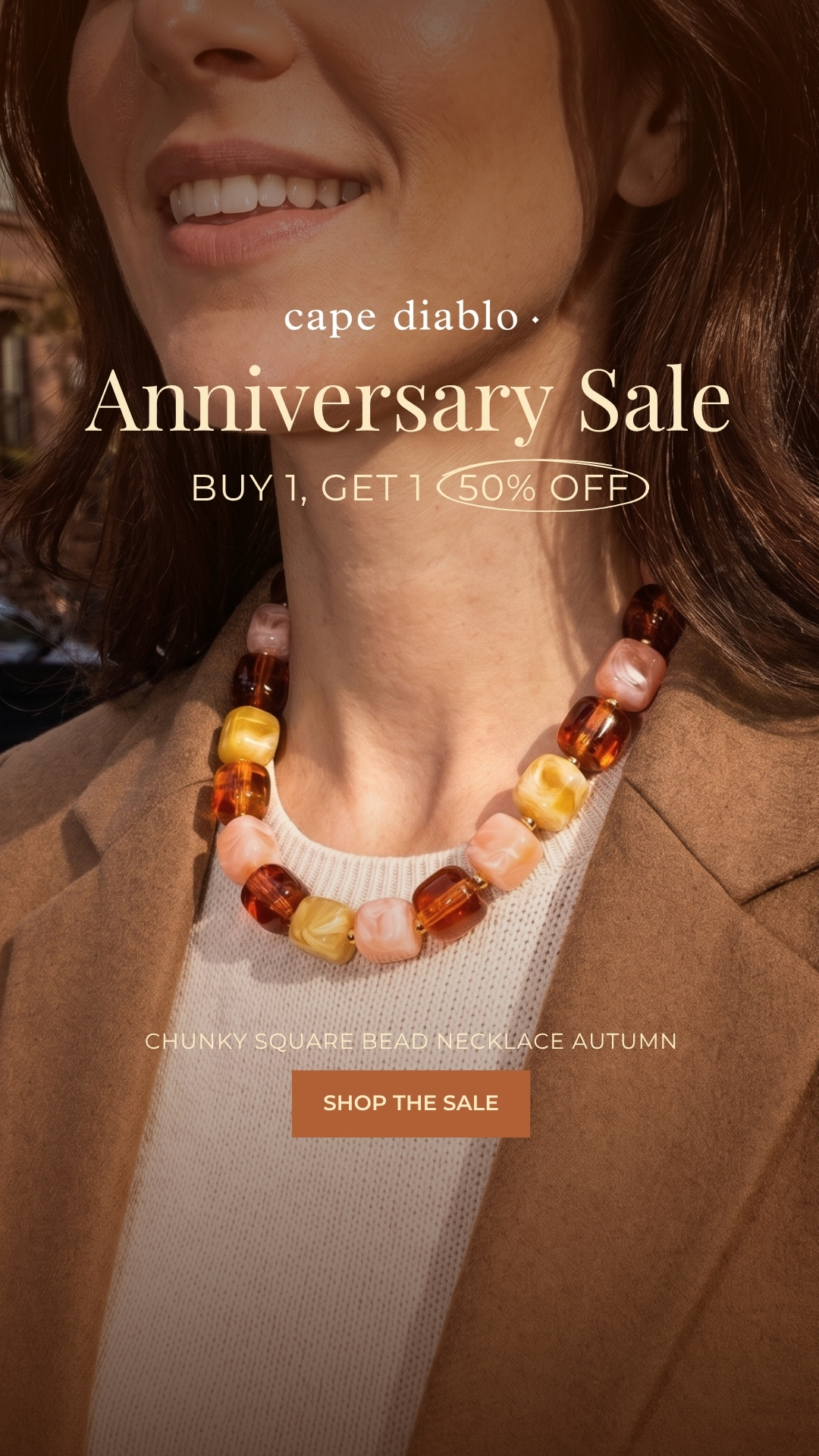 Cape Diablo Facebook ad: BUY 1, GET THE 2ND 50% OFF
