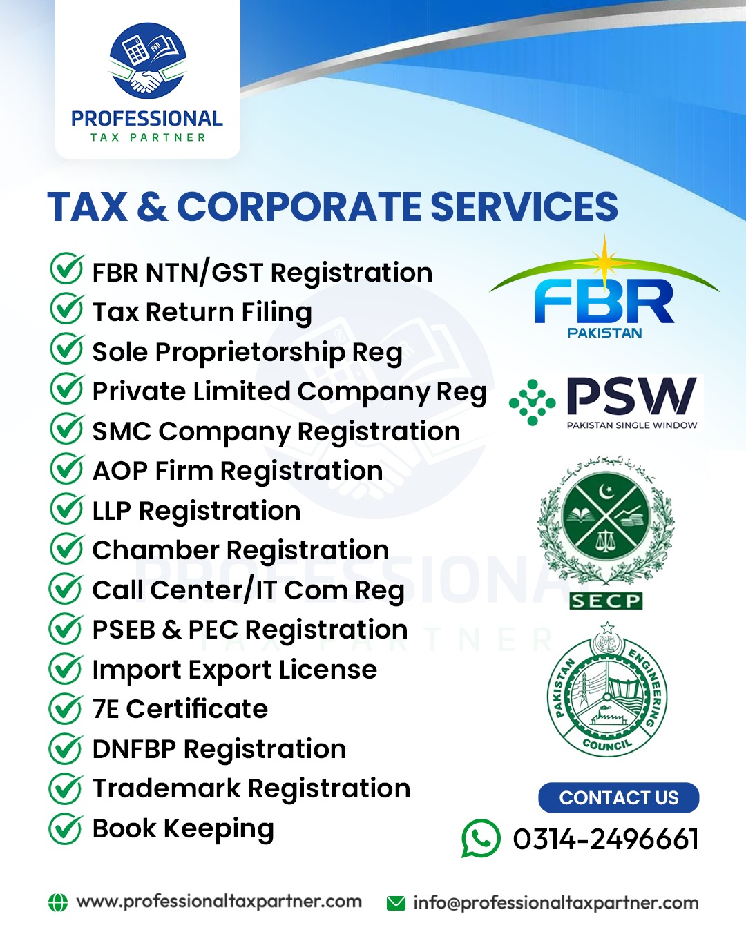 Professional Tax partner & Consultant Facebook ad