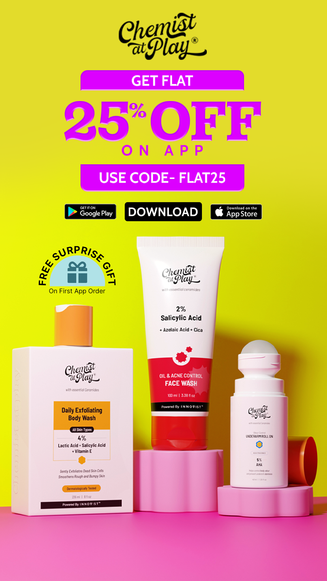 Chemist At Play Facebook ad