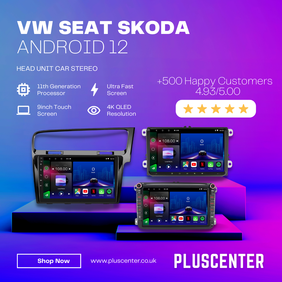 Pluscenter Facebook ad: #1 Android 12 Car Stereo Head Unit in UK
