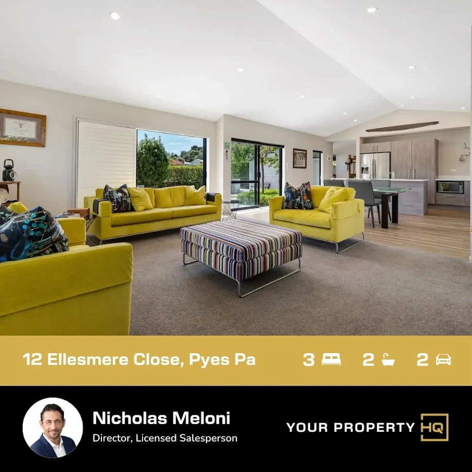 Nicholas Meloni Real Estate Tauranga Facebook ad: Where Lush Surrounds Meet Refined Living