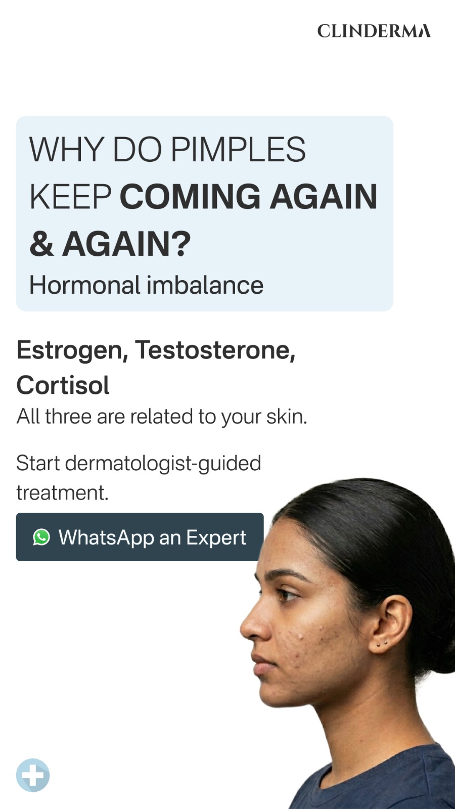 Clinderma India Facebook ad from Apr 14, 2026