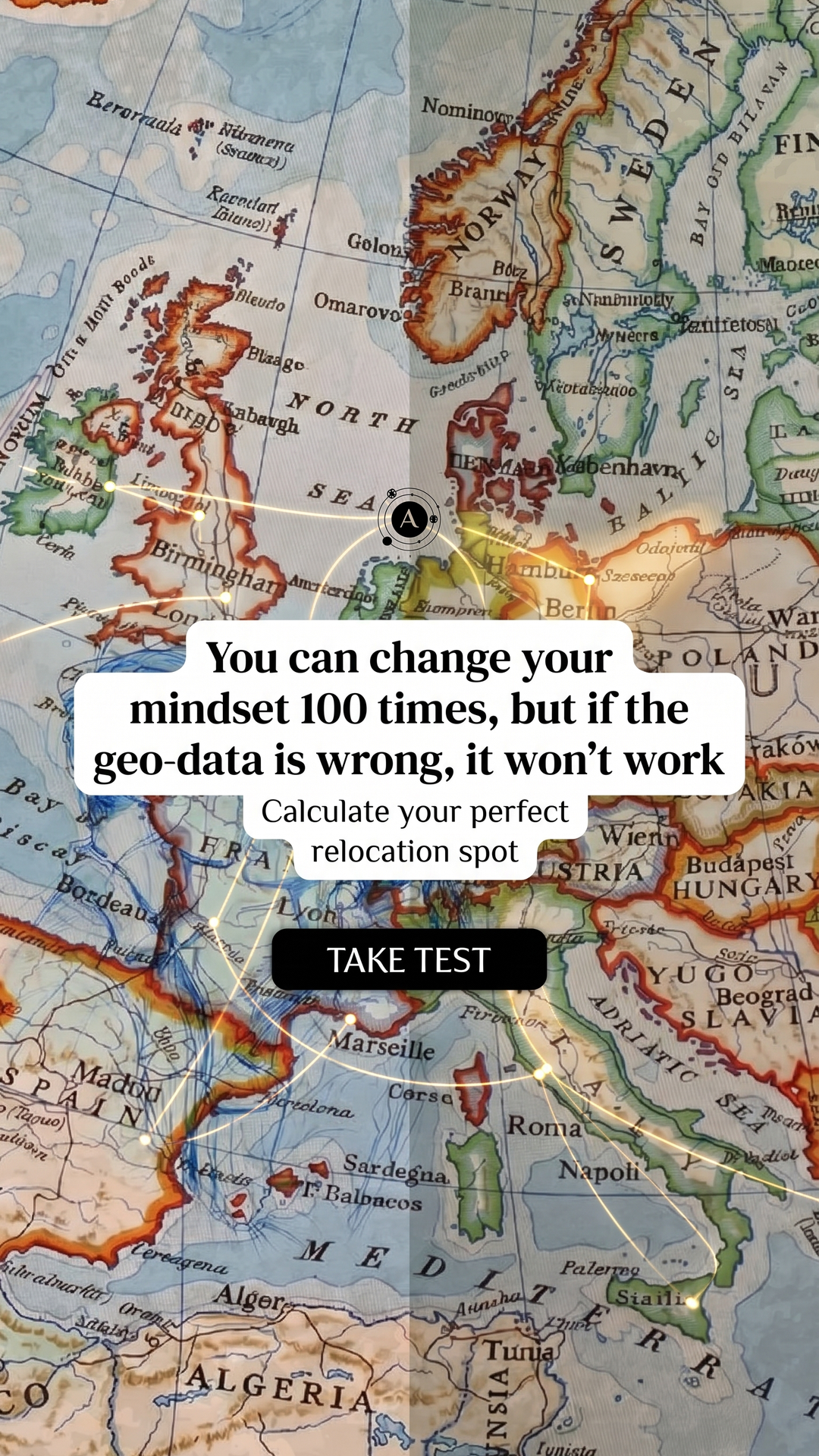AthiStarpathmaps Facebook ad: Find Where Your Energy Aligns